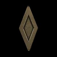 Metal Diamond Antiques Silver