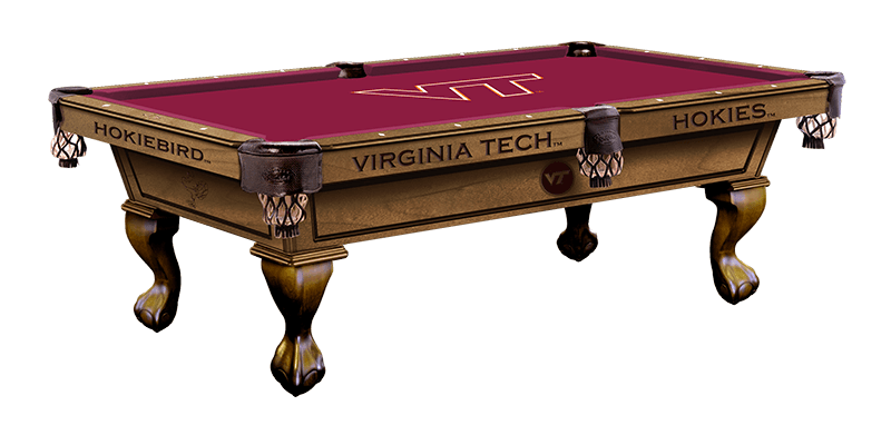 Virginia Tech Pool Table